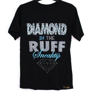 Sneaktip Mens Small Diamond On The Ruff T-Shirt F925